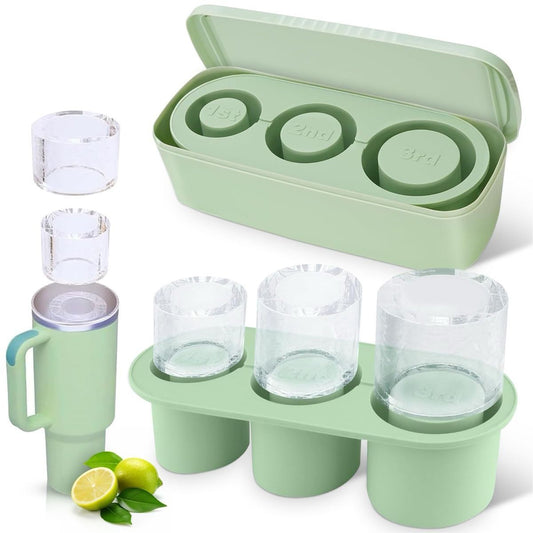 Silicone lce Square Tray with Lid